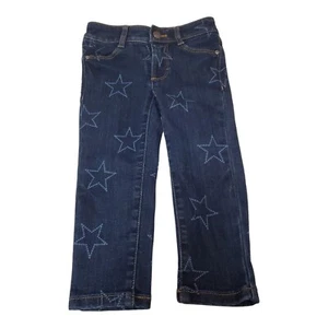 Tommy Hilfiger Jeans Kids Size 2 White Stars Medium Wash - Picture 1 of 4