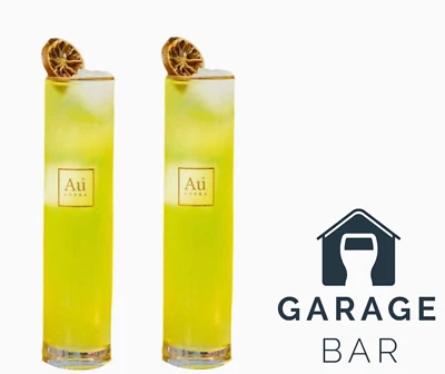 Set Of 2 AU Vodka Glasses Highrise 33cl Brand New - Image 1 of 2