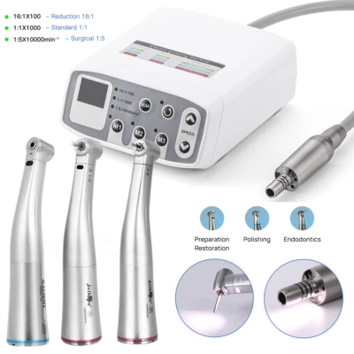 NEW AZDENT Dental Brushless LED Electric Micro Motor/1:5 Increasing Handpiece - Image 1 of 4