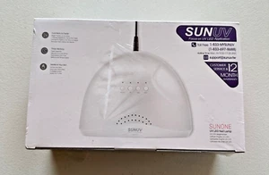 SUNUV SUNone 2 en 1 UV LED Lámpara de Uñas Potente Seca Uñas 2X Más Rápido SELLADO NUEVO - Imagen 1 de 6
