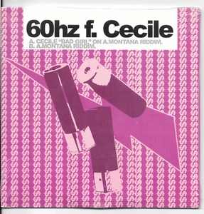 60hz f. Cecile Bad Girl on Ninja Tune hip hop 45 SEALED - Picture 1 of 2
