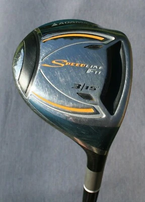 Para Hombres Adams Golf Speedline F11 #3 Madera con Eje Rígido Grafito Línea de Velocidad Foto 1 de 4
