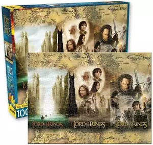 Herr der Ringe Poster Triptychon 1000 Teile Puzzle 510mm x 710mm - Bild 1 von 1
