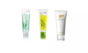 Tiande SPA Green Tea Body Salt & Olive Face Peel Set | Complete Skincare Solution - Bild 1 von 5