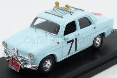 MODELLINO AUTO STATICO ALFA ROMEO GIULIETTA TI #71 RALLY MONTECARLO 1960 1/43 - Immagine 1 di 4
