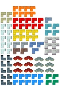 Missing Lego Brick  2420 Plate 2 x 2 Corner Select Colour & Quantity - Picture 1 of 27
