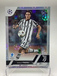 TOPPS UEFA CLUBES COMPETITIONS 2022/23 1a EDICIÓN STARBALL NICOLO FAGIOLI - Imagen 1 de 2