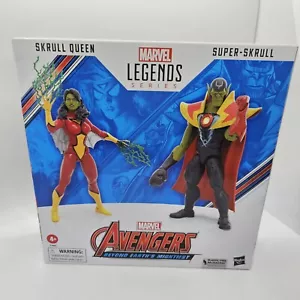 Marvel Legends Series Avengers Skrull Queen & Super-Skrull action figure - Foto 1 di 6