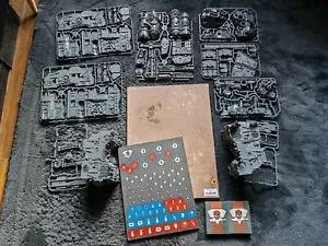 Warhammer 40K Kill Team Octarius Ork Scrapyard Terrain Board And Tokens - Picture 1 of 12