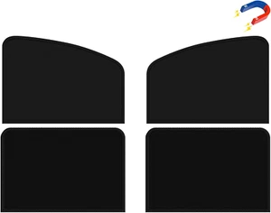 Universal Side Window Sun Shade Magnetic Privacy Blinds Car Blackout Curtain for - Picture 1 of 12