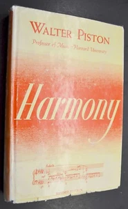 1948 HARMONY 2ND ED hc/dj Walter Piston Old Composing Performing Book K3 - Picture 1 of 1