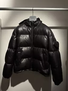 Prada Leather Puffer Jacket - Bild 1 von 8