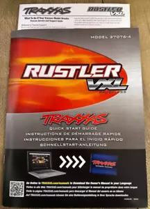 Lista de piezas manuales Traxxas® Rustler® VXL vistas explotadas modelo 37076-4 ¡OFERTA! Nuevo en caja - Imagen 1 de 1