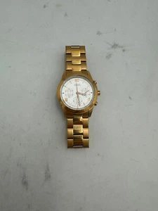 Guess Women's Gold Tone Stainles-Steel Analog Quartz Watch Not Working - Picture 1 of 8
