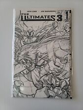 Ultimates 3 #1 Black & White Sketch Cover Captain America Cover A