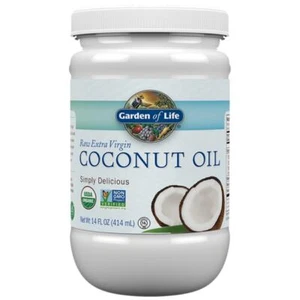 Garden of Life Raw Organic Extra Virgin Coconut Oil 14 fl oz Solid Oil - Picture 1 of 2