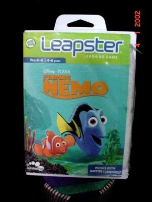 LEAP FROG – LEAPSTER – FINDING NEMO BY DISNEY PIXAR – PRE-K-K – 4-6 YEARS - Image 1 of 2
