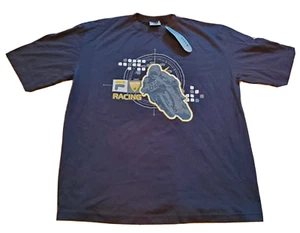 FILA RACING NWT Ducati Corse MEDIUM T Shirt BLACK Made In USA VINTAGE Excellent - Picture 1 of 5