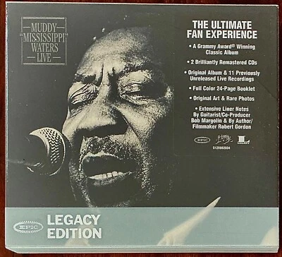 Muddy "Mississippi" Waters Live • 2 CD Edition + Booklet • ungespielt - Bild 1 von 4