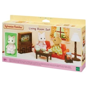 Sylvanian Families Living Room Set Animal Toy Dolls New in Box 5379 - Picture 1 of 5