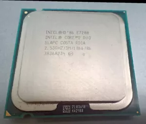 Intel SLAPC Core 2 Duo E7200 2.53 GHz LGA775 CPU Processor - Picture 1 of 1