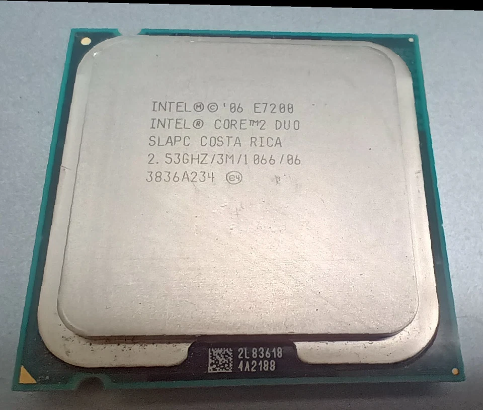Intel SLAPC Core 2 Duo E7200 2.53 GHz LGA775 CPU Processor - Image 1 of 1