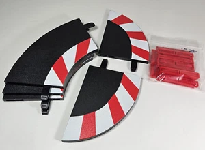 Carrera 20551 Inside Shoulder R1 Curve 1/60° 1/24 Scale 3 pieces Pre-Owned - Picture 1 of 5