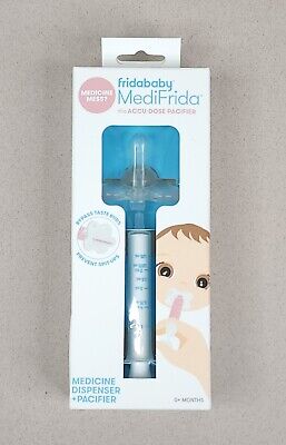 MediFrida Accu-Dose Medicine Dispenser Pacifier Baby Plus Pacifier For 0+ Months • 7.58$