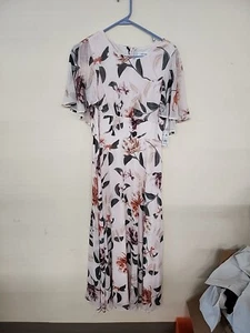 Calvin Klein Maxi Floral Dress Size 6 - Picture 1 of 5