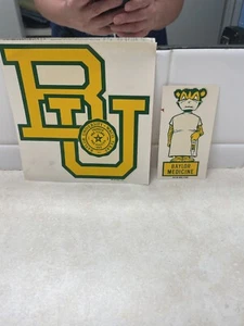 Calcomanías Angelus de colección - Universidad de Baylor - Medicina - Waco, Texas - Imagen 1 de 7