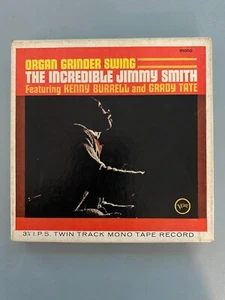 Organ Grinder Swing The Incredible Jimmy Smith Reel to Reel Twin Track Mono Tape - Picture 1 of 3