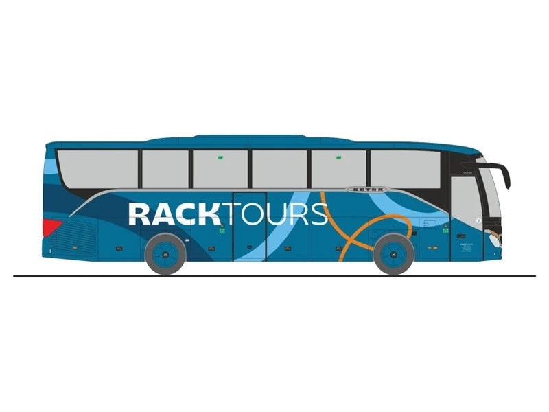 Rietze 77938 - 1/87 Setra S 515 HD Racktours, Erlensee - Nuovo - Immagine 1 di 1
