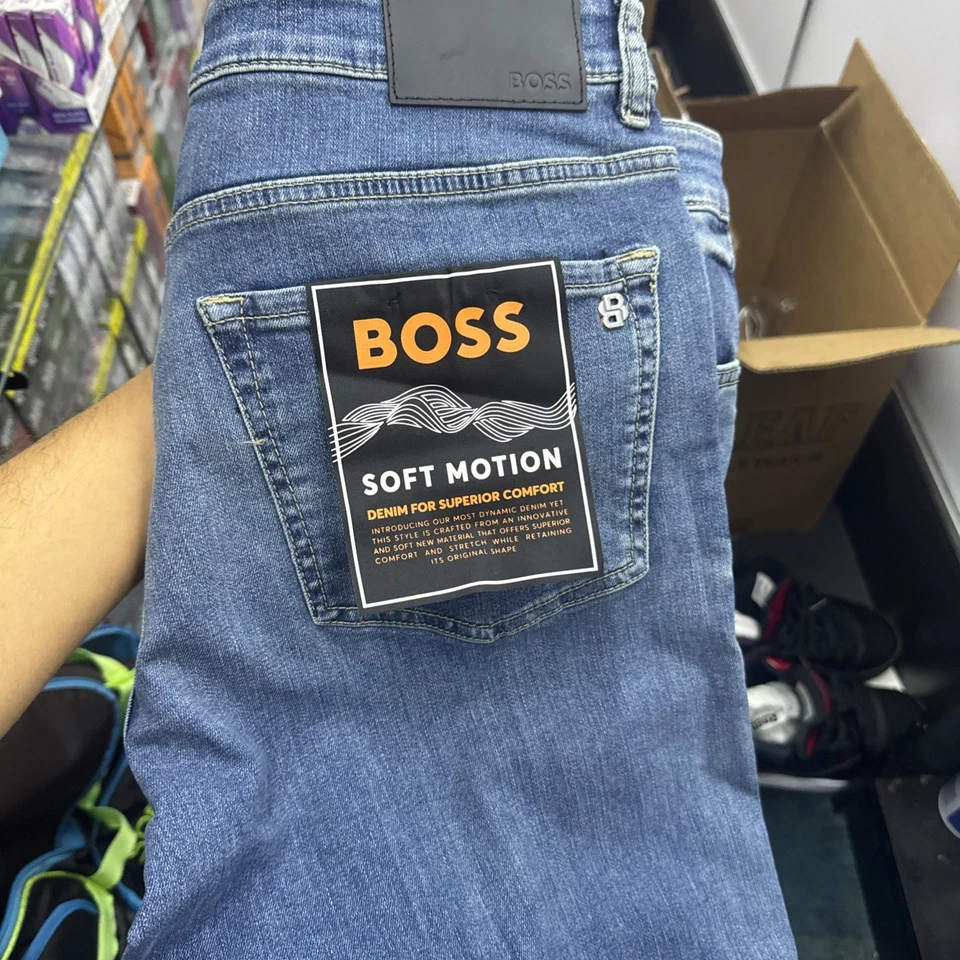 HUGO BOSS RE.MAINE Regular fit men's Jeans WORLDWIDE SHIPPING T 1253 33/34 - Image 1 of 4