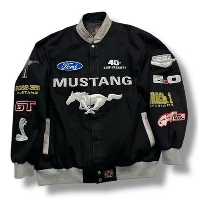 Vintage Y2K JH Design Ford Mustang Jacket XXL 40th Anniversary  - Image 1 of 4
