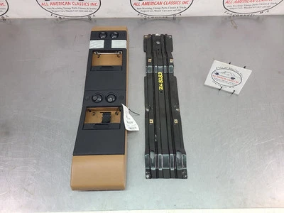 1981-91 Suburban Overhead Console Assembly w/ Bracket, Tan - OEM - Image 1 of 4