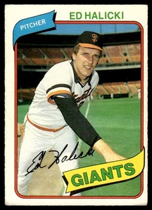1980 O-Pee-Chee Ed Halicki San Francisco Giants #115 - Picture 1 of 2