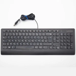 Lenovo Keyboard USB Original Layout French Fr Azerty 54Y9500 KU-0989 Wired - Picture 1 of 3