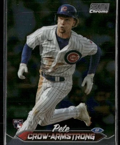 2024 Stadium Club #29 Pete Crow-Armstrong Black Foil - Picture 1 of 2