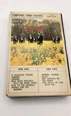 Best of the Brass - Herb Alpert & Tijuana - 1968 Cassette Tape - Ampex Snap Case - Image 1 of 4