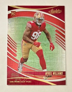 2025 Panini Absolute #161 Mykel Williams Rookie #'d /850 - Picture 1 of 2