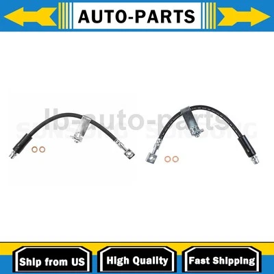 2 件前刹车线软管 Sunsong 适用于雪佛兰迈锐宝 2004 2005 2006 2007 — 第 1/4 张图片