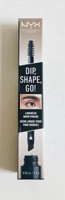 NYX Professional Makeup Dip, Shape, Go! Longwear Brow Pomade #DSGLB01 Blonde - Image 1 of 4