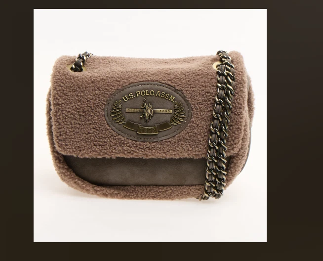 US POLO ASSN Marron holly bolso hombro - Imagen 1 de 3