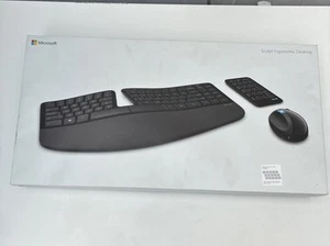 Microsoft Sculpt Ergonomic Desktop Keyboard, Mouse and Numeric Pad (L5V-00006) - Picture 1 of 5
