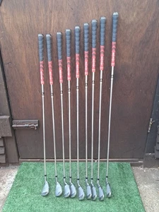 MacGregor DX Irons / 3-PW+SW / Regular Flex MacGregor Shafts Left Handed (#245) - Picture 1 of 15