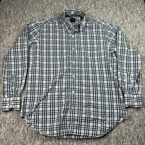 Tailorbyrd Dress Shirt Mens Large Green Blue Pink Flip Cuff Business Button Down - Picture 1 of 11