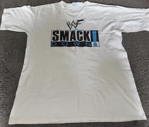WWF Smackdown PlayStation 1 Promo T Shirt Mens XL - Picture 1 of 7