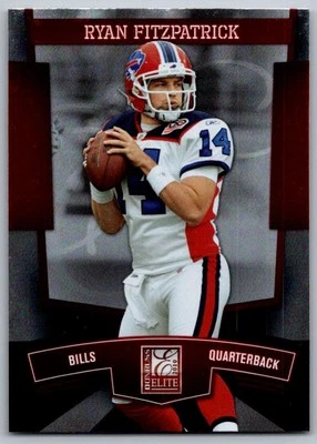 2010 Donruss Elite Ryan Fitzpatrick Buffalo Bills #12 - Image 1 of 2