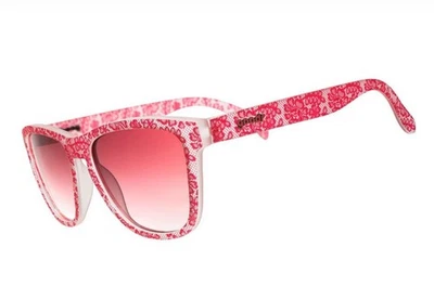 Gafas de sol Goodr para correr “You See Right Through Me” edición limitada encaje rojo Foto 1 de 4