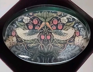 Artesanía William Morris 1893 impresión de ladrón de fresas en tiempos pasados pisapapeles - Imagen 1 de 6